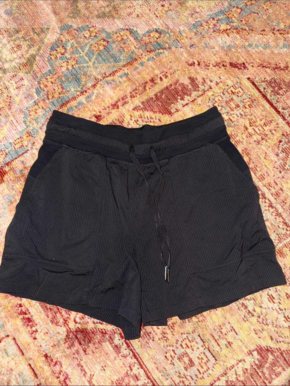 lululemon Black dance studio shorts